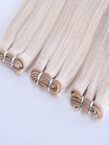 Machine Weft Hair Extensions Best Quality Cuticle Hair Double Drawn ...